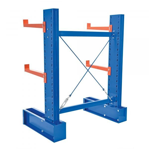 Vestil MU-C-8-24-SET 8ft H Medium-Duty Cantilever Starter Kit (24in Arms) - Image 2