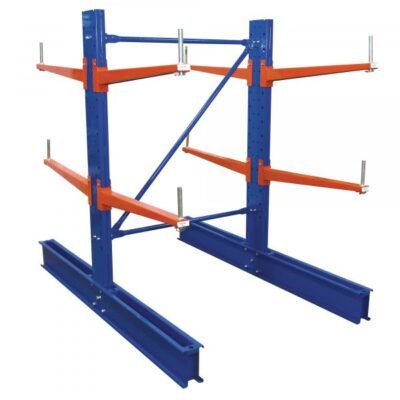 Vestil SDU-C-6-36-SET 6ft H Double-Sided Cantilever Starter Set (36in Arms)