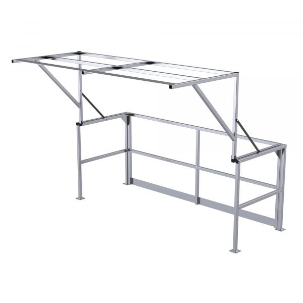 Vestil MEZZ-200-DW-A Double Wide Mezzanine