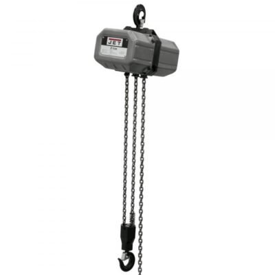 JET 2SS-3C-50 4000lb Electric Chain Hoist, 50ft Lift, 3PH