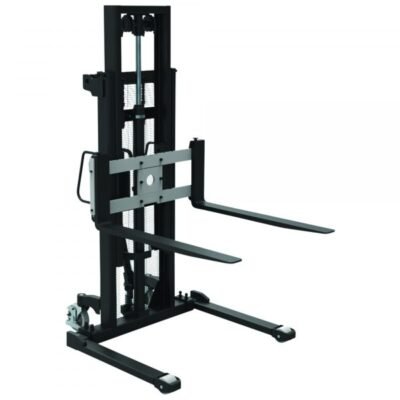 Vestil VHPS-2200-AA Manual Stacker (2200lb Capacity, Adjustable Legs/Forks)
