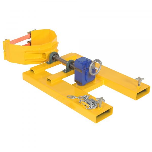 Vestil DCR-RAR-12 Right Angle Drum Rotator (1200 lb Capacity, 55 Gallon) - Image 2