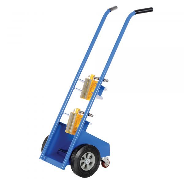 Vestil MCHT-350 Magnetic Cylinder Hand Truck (350 lb, Steel Cylinders) - Image 2
