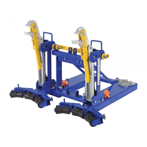 Vestil FMDL-2-LDS-R3 Automatic Eagle Beak Drum Lifter (1000 lb, Double Drum, Rollers) - Image 2