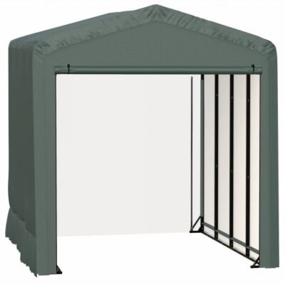 ShelterLogic ShelterTube SQAACC0104C01401816 Wind/Snow Rated Garage 14x18x16ft (Green)
