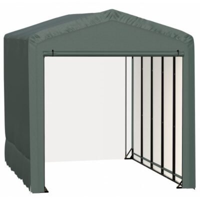 ShelterLogic ShelterTube SQAACC0104C01402316 Wind/Snow Rated Garage 14x23x16ft (Green)