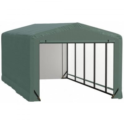ShelterLogic ShelterTube SQAACC0104C01002308 Wind/Snow Rated Garage 10x23x8ft (Green)