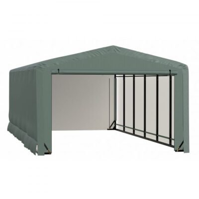 ShelterLogic ShelterTube SQAACC0104C01202308 Wind/Snow Rated Garage 12x23x8ft (Green)