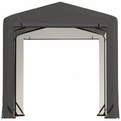 ShelterLogic ShelterTube SQAACC0103C01403616 Wind/Snow Rated Garage 14x36x16ft (Gray)