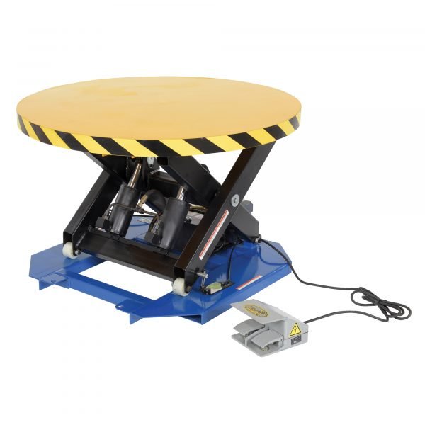 Vestil HST-40-ST Powered Lift Table Carousel (4000 lb Capacity) - Image 2