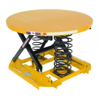 Vestil SST-45-ST Spring Scissor Table with Steel Top (4500 lb Capacity)