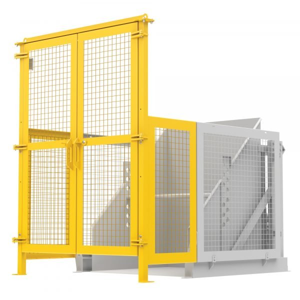 Vestil HBD-GATE-48 Gate for 48in. Hydraulic Box Dumper - Image 2