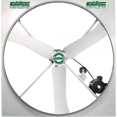 J&D VPX50CA31031 50in Agricultural Panel Fan (24100 CFM, 3-Phase)