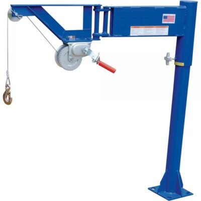 Vestil VAN-J Pickup Truck Crane w/ Hand Winch (400lb Capacity)