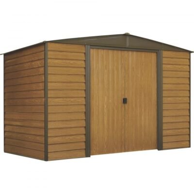 Arrow Woodridge WR106 Storage Shed 10x6ft Galvanized Steel