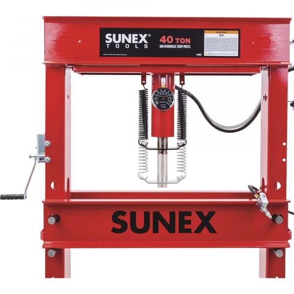 SUNEX 5740AH 40-Ton Air/Hydraulic Shop Press - Image 2