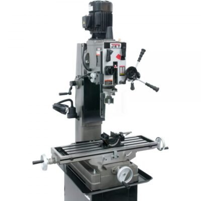JET JMD-45GH Geared Head Mill/Drill – Newall DP500 2-Axis DRO