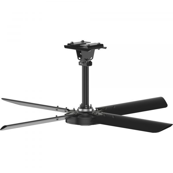 Hunter 72293 7ft Industrial HVLS Ceiling Fan (Black) - Image 2