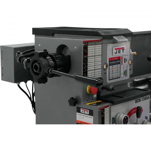 JET BDB-1340A Belt Drive Bench Lathe - 13x40in, Collet Closer - Image 2