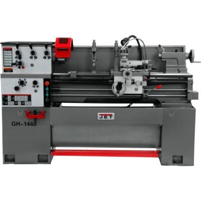 JET GH-1440-1 Geared Head Lathe – 14x40in, Acu-Rite 203 DRO, 1PH