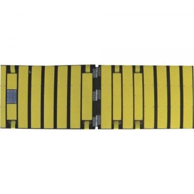 AME International 15348 Large 33.8in 2-Piece Yellow Dozer Maintenance Mat