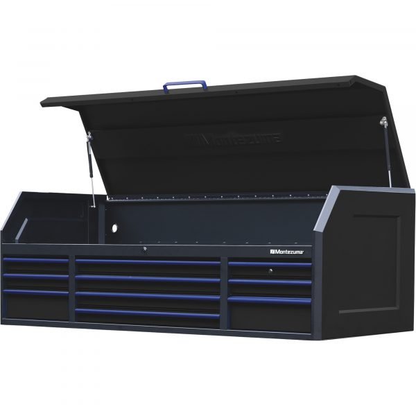 Montezuma BKM723010CH 10-Drawer Tool Chest 72in x 30in - Image 2
