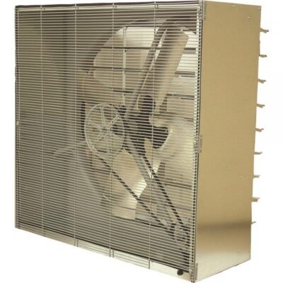 TPI CBT42B Cabinet Exhaust Fan w/ Shutter (42in, 10600 CFM, 3/4 HP)
