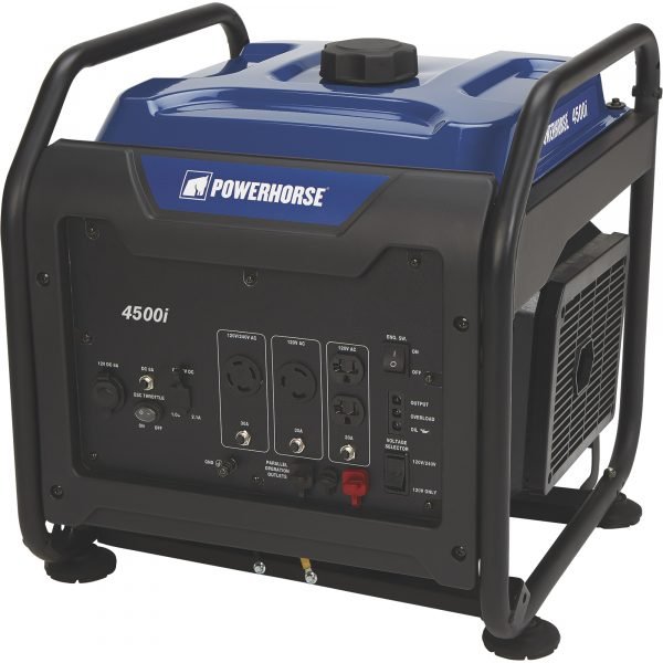 Powerhorse 4,500 Peak/3,700 Rated Watts Open-Frame Inverter Generator CARB Compliant - Image 2