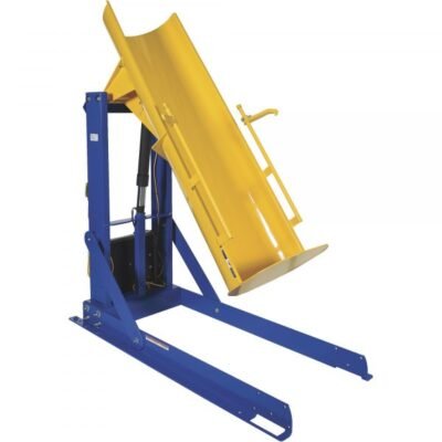 Vestil HDD-72-7-S Stationary Hydraulic Drum Dumper (750lb, 72in Dump Height)