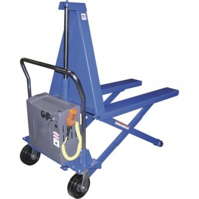 Vestil HIPM-2748-DC DC Powered High-Rise Pallet Lift Truck (2500lb, 27in Forks)