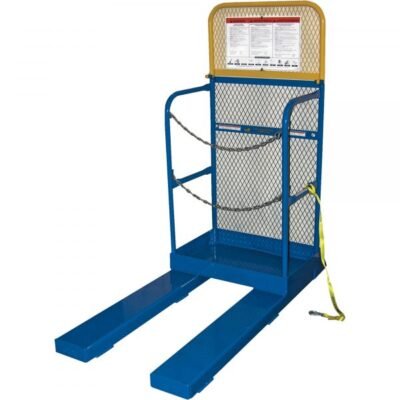 Vestil SP-175 Stockpicker Work Platform (60in. Expanded Metal Back)