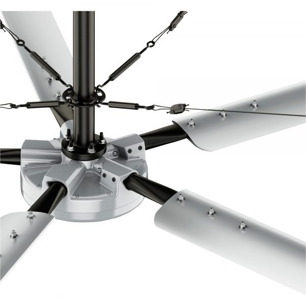 Hunter 72260 Titan 24ft Industrial HVLS Ceiling Fan (220V, Single-Phase) - Image 2