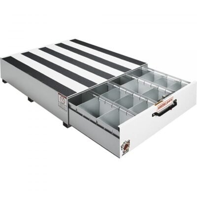 Weather Guard 338-3 Pack Rat Extra Deep 48in Truck Storage Drawer (White)