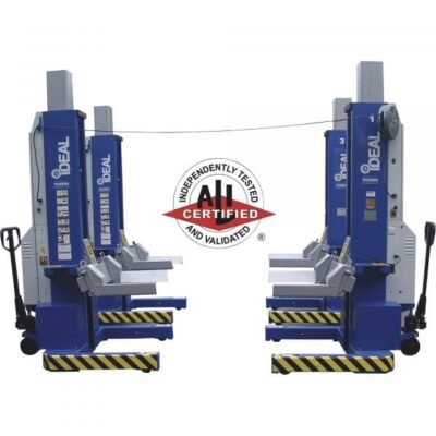 iDEAL MSC-18K-X 4-Pc Mobile Column Lift Set (72000 Lb, 24V)
