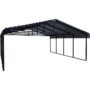 Arrow Steel Carport CPHC202007 20x20ft