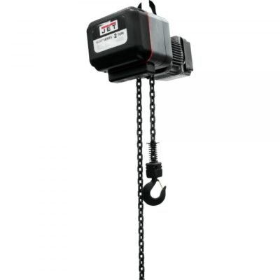 JET VOLT 183210 2-Ton Electric Chain Hoist 10 ft Lift, 3PH