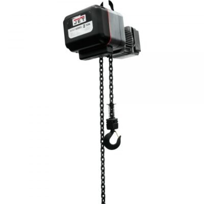 JET VOLT 183220 2-Ton Electric Chain Hoist 20 ft Lift, 3PH