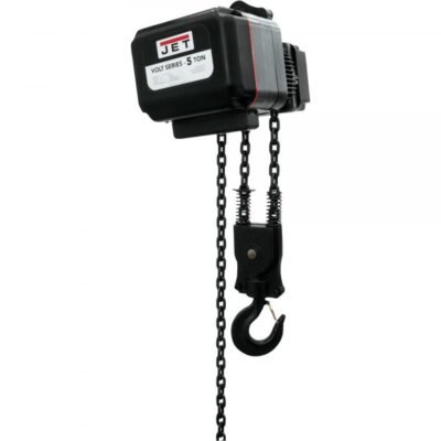 JET VOLT 183510 5-Ton Electric Chain Hoist 10 ft Lift, 3PH