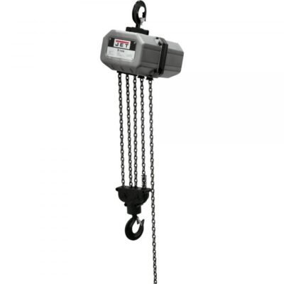 JET SSC Series Electric Chain Hoist, 5-Ton, Single Phase, 20 ft. Lift