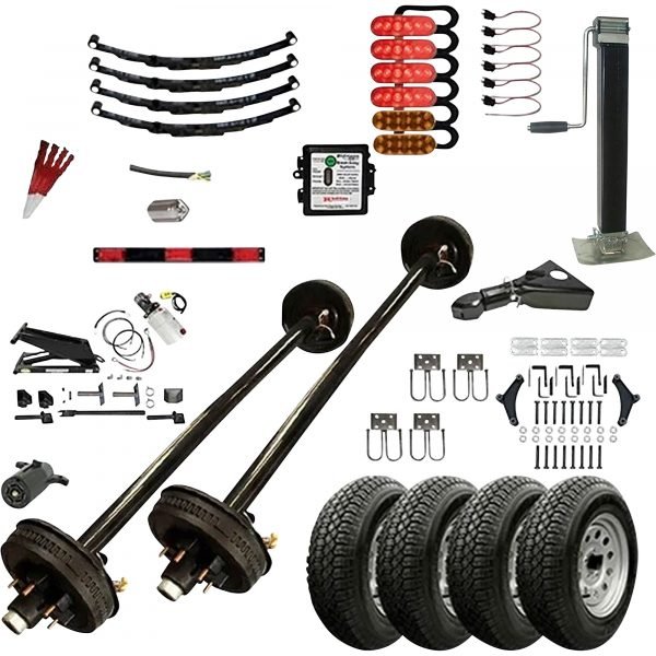TK Trailer Parts Kit MP12HDKT for Master Plan 12ft Hydraulic Dump Trailer Blueprint - Image 2