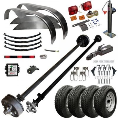 TK Trailer Parts Kit MP1216KT for 7K Utility Trailer Blueprint (1216 Model)