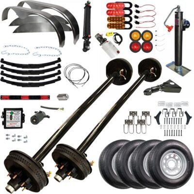 TK Trailer MP18HTKT 10.4K Hydraulic Tilt Car Carrier Kit Blueprint (19ft x 82in)