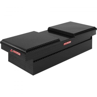 Weather Guard 114-5-01 71in Extra-Wide Gull Wing Cross Box (Aluminum Black)