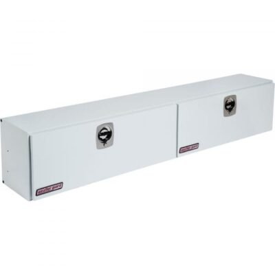 Weather Guard 290-3-02 96in Steel High-Side Dual Door Truck Tool Box (White)
