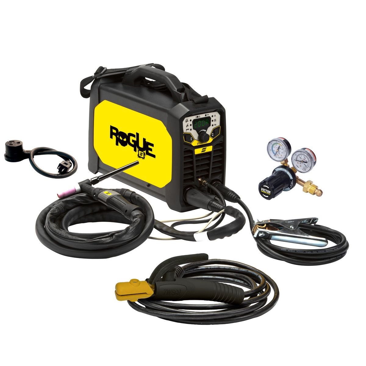 ESAB 0700500073 Rogue ET 200iP Pro DC TIG/Stick Welder w/ Pulse