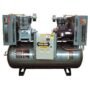 Saylor-Beall X-451024 10HP Duplex Air Compressor (240 Gal, 3 Phase, Splash Lube)