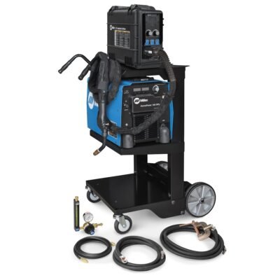 Miller 951840 AlumaPower 450 MPa Aluminum MIG Welder System w/ Feeder & XR Gun