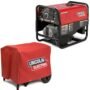 Lincoln Outback 185 Engine Welder Generator w/ Cover Package