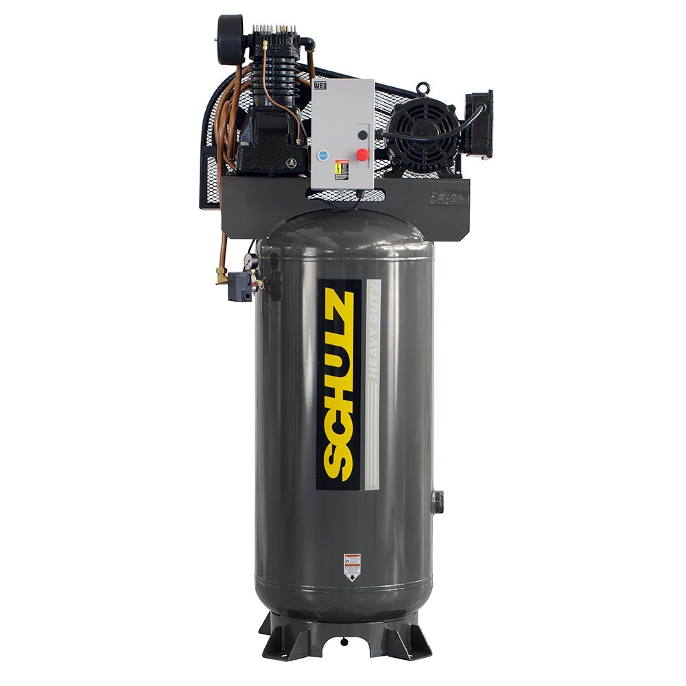 Schulz P7580VL30X-1 5 Hp Piston Compressor