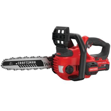 Craftsman CMCCS630C2 V20 12in Compact Cordless Chainsaw Kit (4Ah Battery)